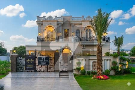 100 % Original Deal Full Furnished One Kanal Brand New Victorian Designed Luxurious Bungalow With Solar + Basement Available For Sale At Prime Location Of DHA Phase 6 Near Defense Raya