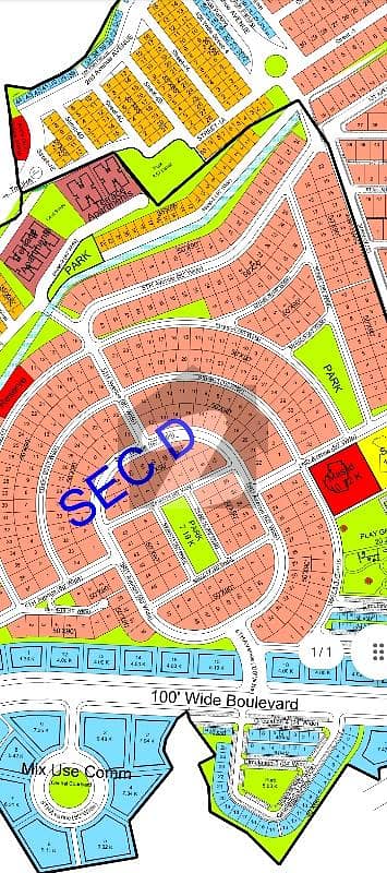 DHA PHASE 4 RWP SECTOR D 10 MARLA PLOT FOR SALE