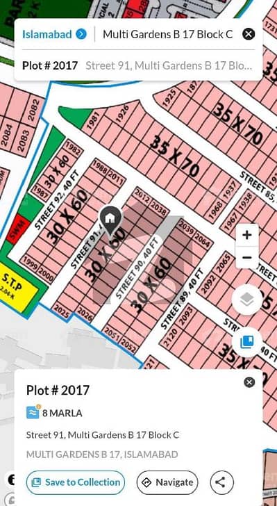 Prime 7 Marla Plot for Sale in B-17 Block C Ideal Location Near Park & Main Road