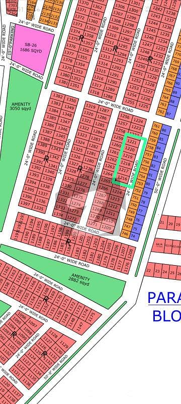 نارتھ ٹاون ریزیڈینسی سُرجانی ٹاؤن,گداپ ٹاؤن,کراچی میں 5 مرلہ رہائشی پلاٹ 66.0 لاکھ میں برائے فروخت۔