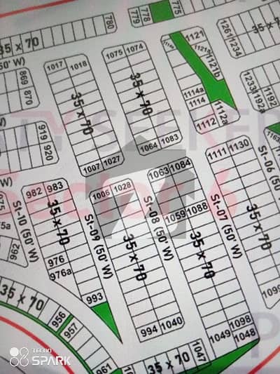 بحریہ گرینز۔ اوورسیز انکلیو - سیکٹر 6 بحریہ گرینز۔ اوورسیز انکلیو,بحریہ ٹاؤن فیز 8,بحریہ ٹاؤن راولپنڈی,راولپنڈی میں 10 مرلہ رہائشی پلاٹ 1.55 کروڑ میں برائے فروخت۔