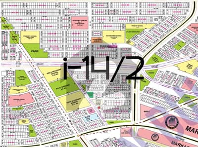 آئی ۔ 14 اسلام آباد میں 5 مرلہ رہائشی پلاٹ 1.5 کروڑ میں برائے فروخت۔