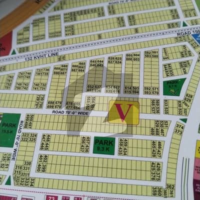 DHA Phase 8 Block V Lahore Facing Park Plot for Sale | Near 160 Ft Road, Park & Masjid | Prime Location | Bin Yusuf Properties