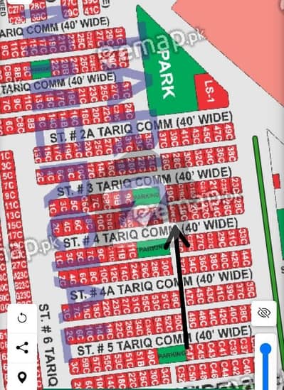 Corner commercial plot 100 yards tariq commercial street 4