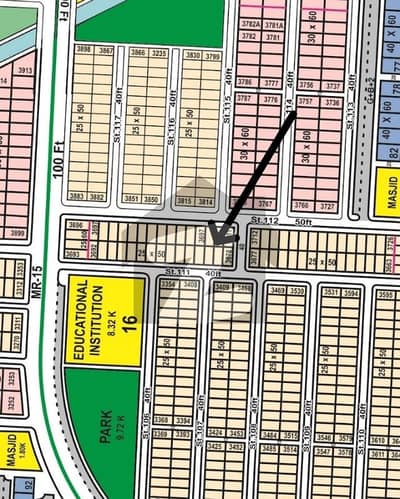 ایم پی سی ایچ ایس ۔ بلاک ایف ایم پی سی ایچ ایس ۔ ملٹی گارڈنز,بی ۔ 17,اسلام آباد میں 5 مرلہ رہائشی پلاٹ 1.05 کروڑ میں برائے فروخت۔