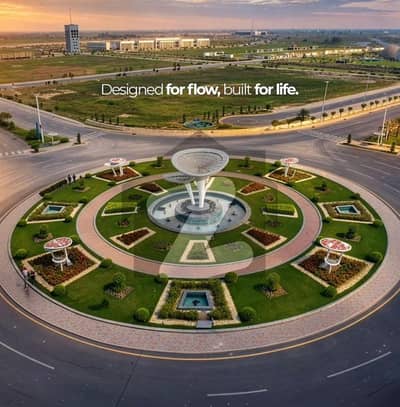 10 Marla Prime Location Residential Plot For Sale In Lahore Smart City, Overseas Block