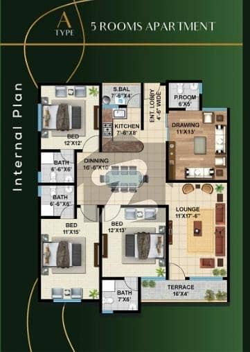 Ideal Flat For Sale In North Nazimabad - Block I