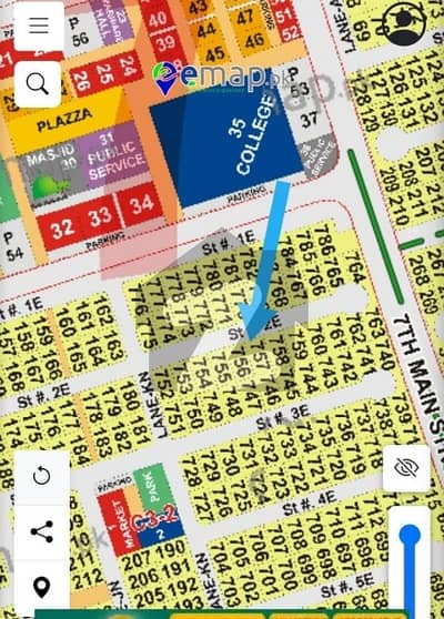 ڈی ایچ اے سٹی - سیکٹر 3ڈی ڈی ایچ اے سٹی - سیکٹر 3,ڈی ایچ اے سٹی کراچی,کراچی میں 5 مرلہ رہائشی پلاٹ 53.0 لاکھ میں برائے فروخت۔