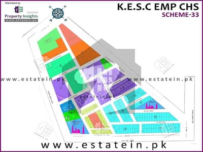 کے ای ایس سی ہاؤسنگ سوسائٹی سکیم 33,کراچی میں 16 مرلہ رہائشی پلاٹ 4.25 کروڑ میں برائے فروخت۔