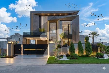 One Kanal Brand New Moshin Ali Designed Most Beautiful Modern Style Bungalow With Basement Available For Sale At Prime Location Of DHA Phase 8 Lahore