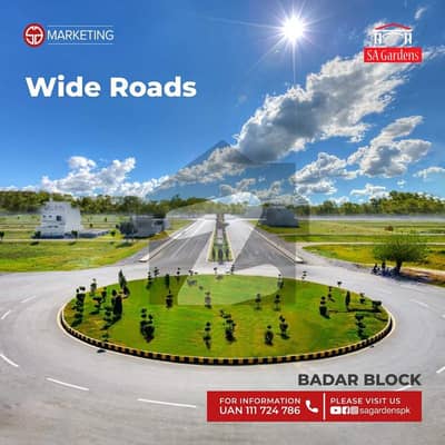 5 Marla Plot Badar C SA Garden Phase II