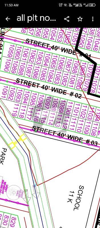 Top Location Plot Available For Sale in FGEHA Sector G-15/3, Islamabad.