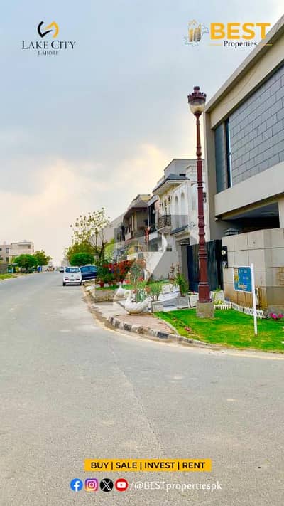 7 Marla Plot (Corner) for SALE On Cheap Prices in Block M7 A Lake City Lahore