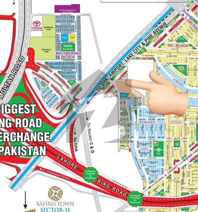 بحریہ ٹاؤن - اوورسیز ایکسٹینشن بحریہ ٹاؤن اوورسیز انکلیو,بحریہ ٹاؤن,لاہور میں 5 مرلہ کمرشل پلاٹ 2.25 کروڑ میں برائے فروخت۔