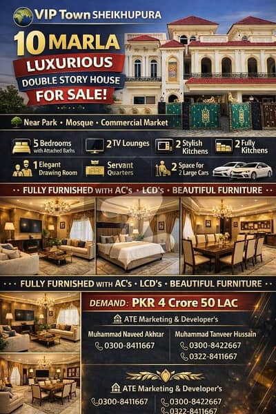 5.5 Marla Double Story House Shaheen Villas Phase-2