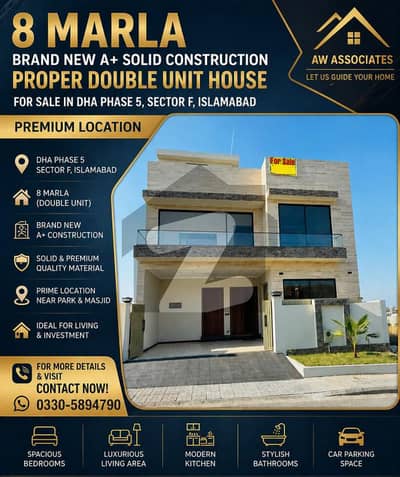 ڈی ایچ اے ڈیفینس فیز 5 ڈی ایچ اے ڈیفینس,اسلام آباد میں 4 کمروں کا 8 مرلہ مکان 4.8 کروڑ میں برائے فروخت۔