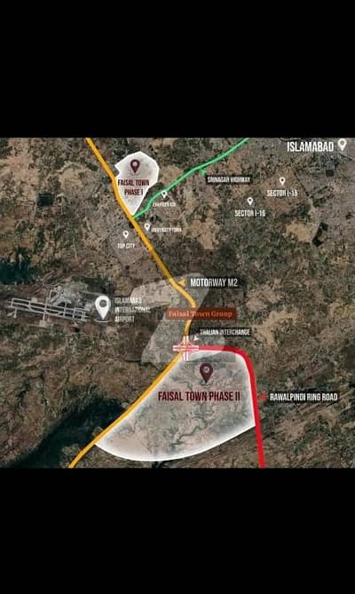 فیصل ٹاؤن فیز 2 فیصل ٹاؤن - ایف ۔ 18,اسلام آباد میں 5 مرلہ رہائشی پلاٹ 23.0 لاکھ میں برائے فروخت۔