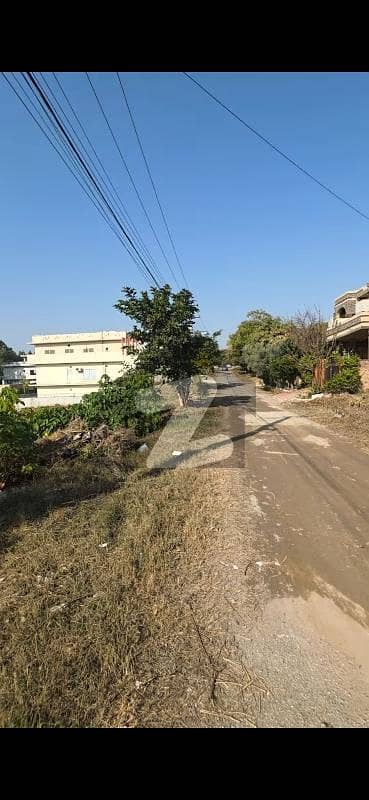 1 kanal Plot ready for possession and construction available for sale in aghosh housing society phase 1 near CBR Town and soan garden Islamabad.