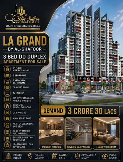 L A Grand DUPLEX 150 gazh extra Land 1st