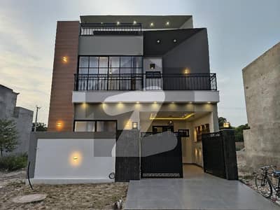 5 Marla Most Luxurious Triple Story Ultra Modern House Available For Sale