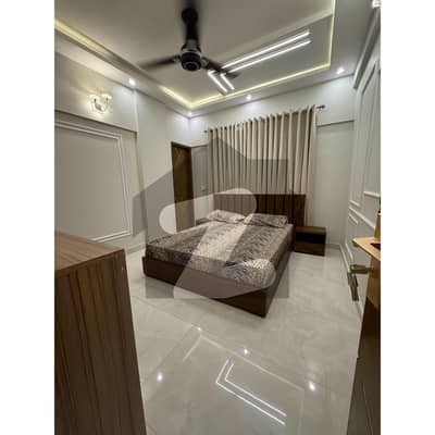 Dha 3 Bedrooms Fully Furnished Apartment Available For Rent In Bukhari Commercial