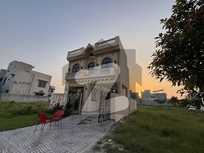 DHA RAHBAR FIVE MARLA BRAND NEW HOUSE ON 50 FT WIDE ROAD IS AVAILABLE FOR SALE