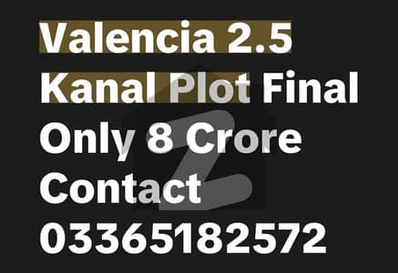 50 Marla 2 Side Open Plot For Sale