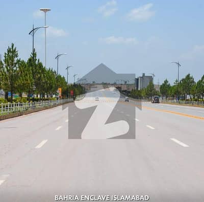 Bahria Enclave Islamabad Sector N 8 Marla Extra Land Park Face And Back Open Plot Available
