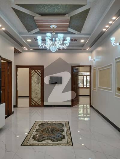 Gulshan Iqbal block 5 Brand New Portion For Rent 1 years old Demand 1 Lac 50000  *Code(16298)* 300 square yards Ground Floor