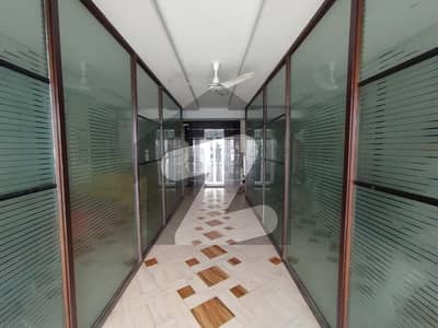 BUILDING FOR RENT Main Muslim Commercial With Basement And 1st,2nd,3rd,4th Floor Glass Elevation With Lift