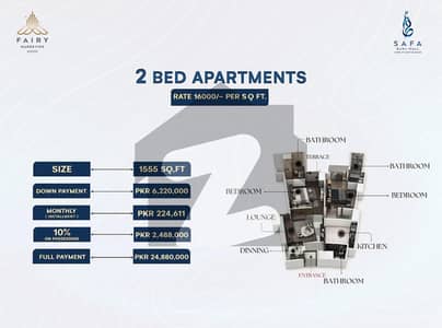Safa Burj Mall Iconic Living with 5-Year Easy Installments in B-17