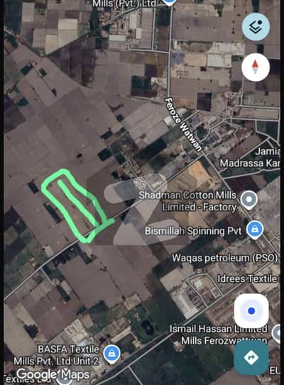 Prime 5 Acre Industrial Land on Main Link Road Feroze Wattwan Sheikhupura