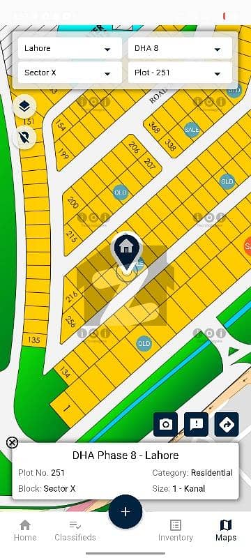 1 kanal plot for sale X-251