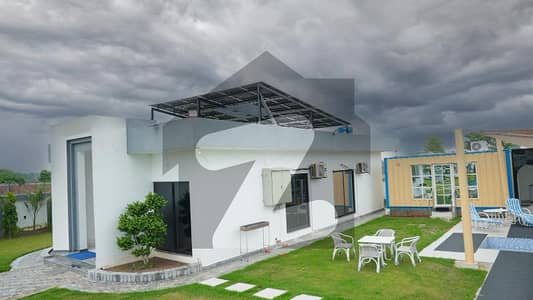 8 Kanal Fully Furnished Farm House For Rent On Badian Road | Swimming Pool | Huge Lawn | BBQ Area | AC & Solar Installed
