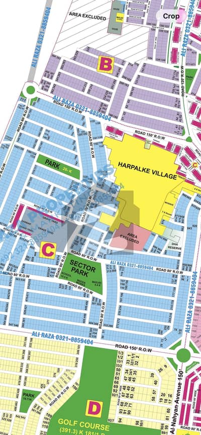 1-kanal Corner plot phase 9 prism Dha lahore