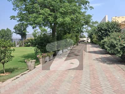 4 Kanal Farmhouse Land for Sale Near DHA Phase 7, Y Block Prime Location, Fully Carpeted Road