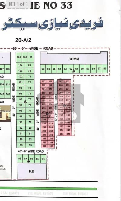 فریدی نیازی سوسائٹی سکیم 33 - سیکٹر 20-اے,سکیم 33,کراچی میں 5 مرلہ رہائشی پلاٹ 95.0 لاکھ میں برائے فروخت۔
