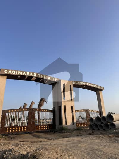 ALL DUES PAID WESTOPEN PLOT FOR SALE IN QASIMABAD THE CITY