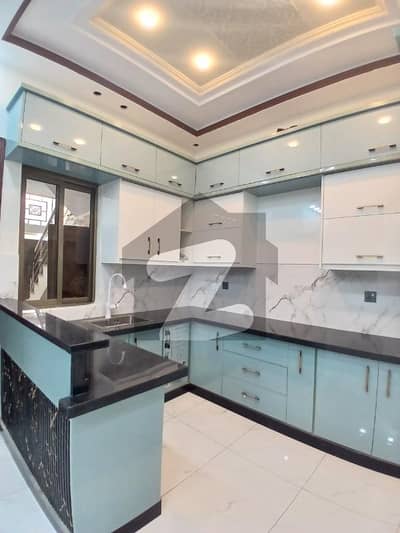 Brand New Independent 120 Sq. Yd. Ground+2 House For Rent At Saadi Town Khi