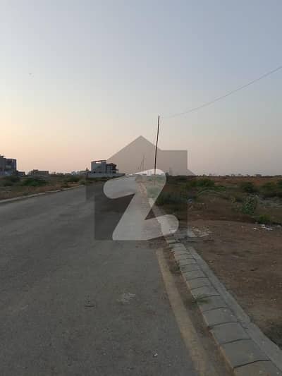 * 500 Sq. Yards Residential Plot Available For Sale In Defence Street 2, Zone-D, Phase 8, DHA Karachi