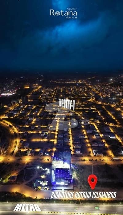 ٹاپ سٹی 1 اسلام آباد میں 5 مرلہ کمرشل پلاٹ 5.0 کروڑ میں برائے فروخت۔