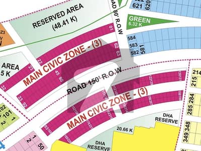 4-Marla commercial plot for sale in phase 9 prism dha Lahore