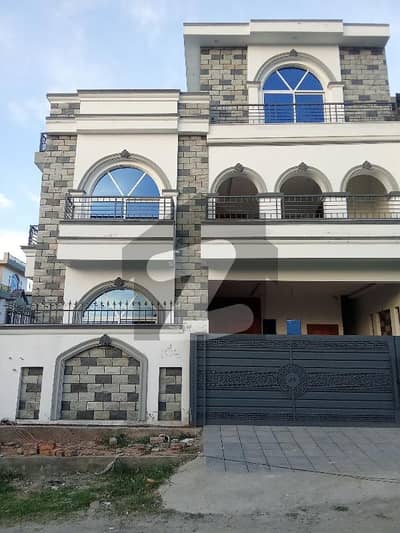 7 Marla ( 30*60 in Block F ) Double Unit Brand New corner House For Sale in Gulshan e Sehat E-18 Islamabad