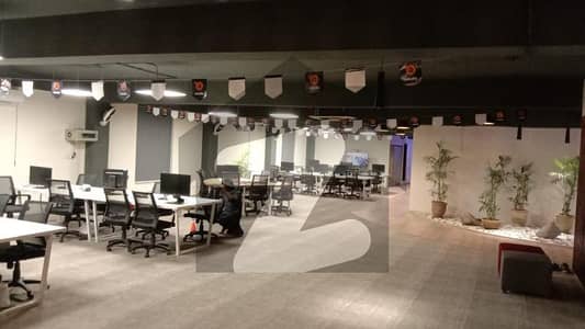 2500 SQ FT PLAZA'S FLOOR IS AVAILABLE FOR RENT IN GULBERG