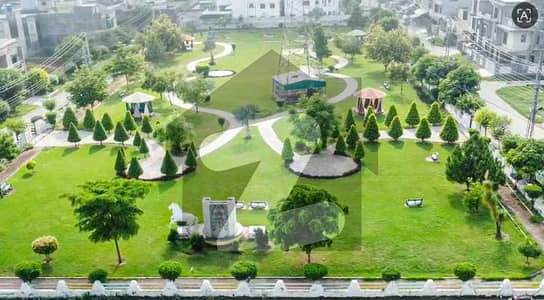 10 Marla Facing Park Plot For Sale In Abu Bakar Block Prime Hot Location