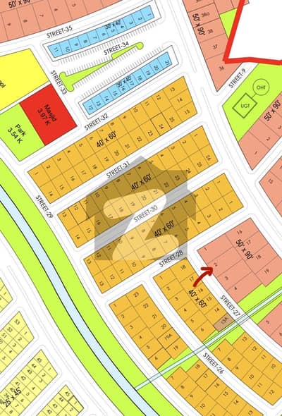 1 kanal Plot for Sale in DHA Phase 5, Sector F Direct Deal