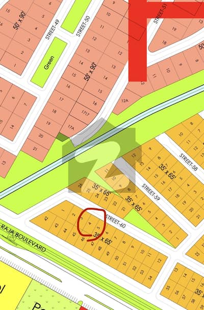 ڈی ایچ اے ڈیفینس فیز 5 ڈی ایچ اے ڈیفینس,اسلام آباد میں 10 مرلہ رہائشی پلاٹ 2.05 کروڑ میں برائے فروخت۔