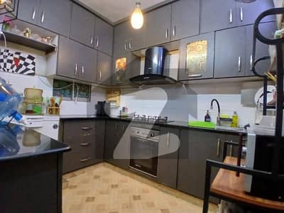 Flat sale Waqas arcade Gulshan 13d1  2 bed d d West 4th 77lac  *Code(16315)*