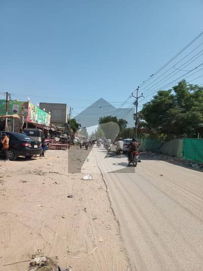 200 Sq. Yards Commercial Plot + 300 Sq. Yards Extra Land | Double Front , Main Road | UMDC Road Nasir Colony Near Korangi Industrial Area | Sector 32-D Korangi