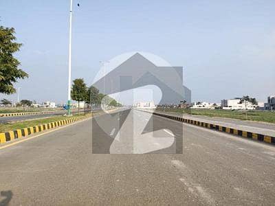 1kanal With Extra land Corner Category Plot On River View Road Gulf Course Facing Sector C Dha 5 ISB.